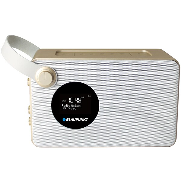 Radio portabil BLAUPUNKT PP16DAB, FM/DAB/DAB+, USB, SD, AUX, Bluetooth, auriu