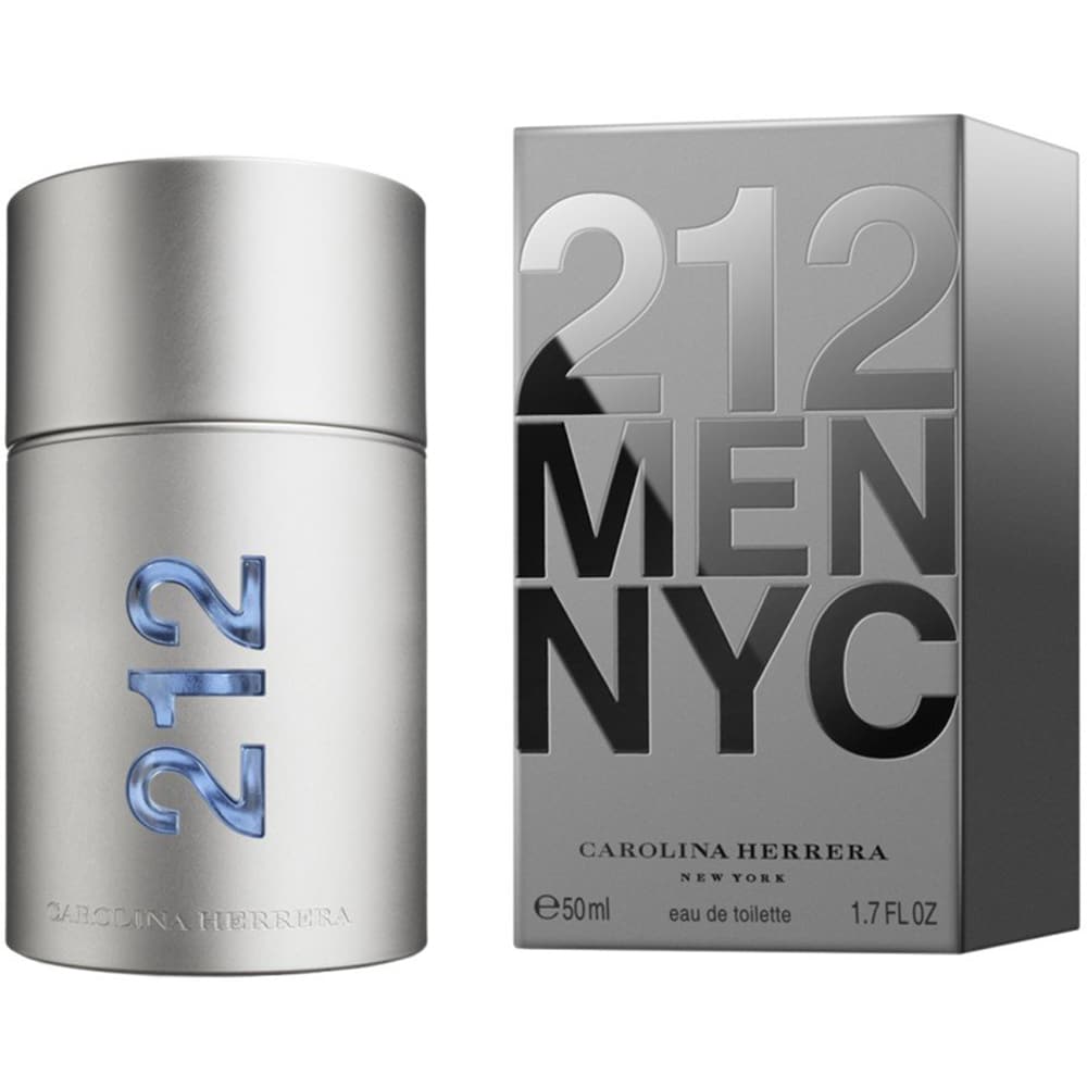 Apa de toaleta CAROLINA HERRERA 212 Men, Barbati, 50ml
