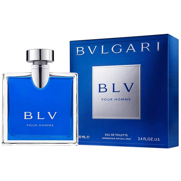 Apa de toaleta BVLGARI BLV pour Homme, Barbati, 100ml