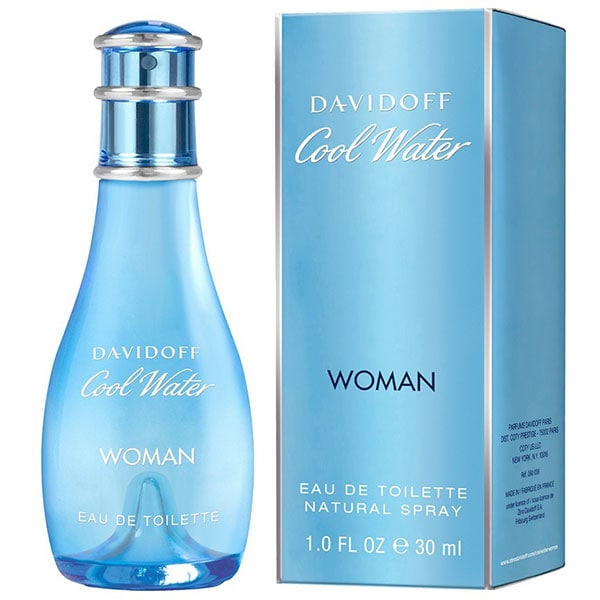 Apa de toaleta DAVIDOFF Cool Water, Femei, 30ml