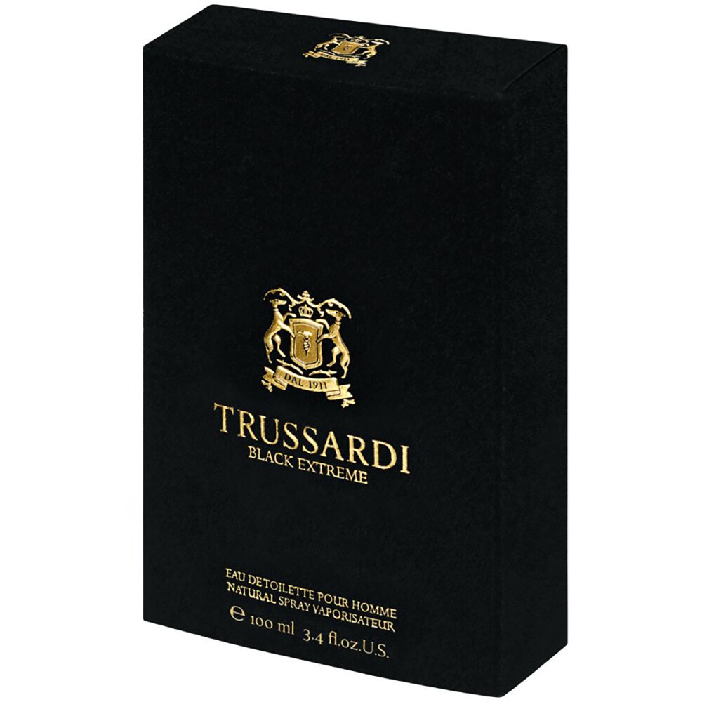 Apa de toaleta TRUSSARDI Black Extreme, Barbati, 50ml