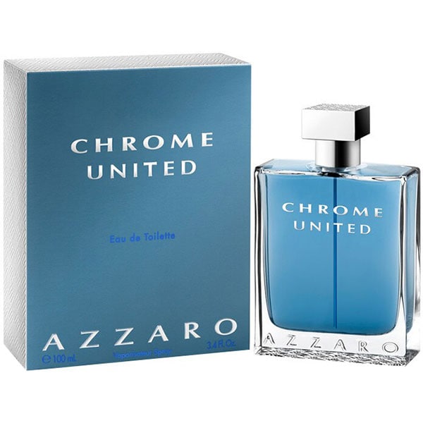 Apa de toaleta AZZARO Chrome United, Barbati, 100ml
