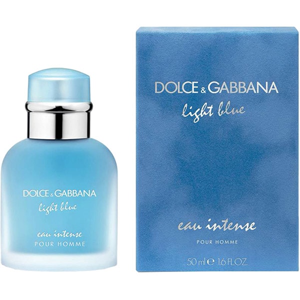 Apa de parfum DOLCE & GABBANA Light Blue pour Homme Eau Intense, Barbati, 50ml
