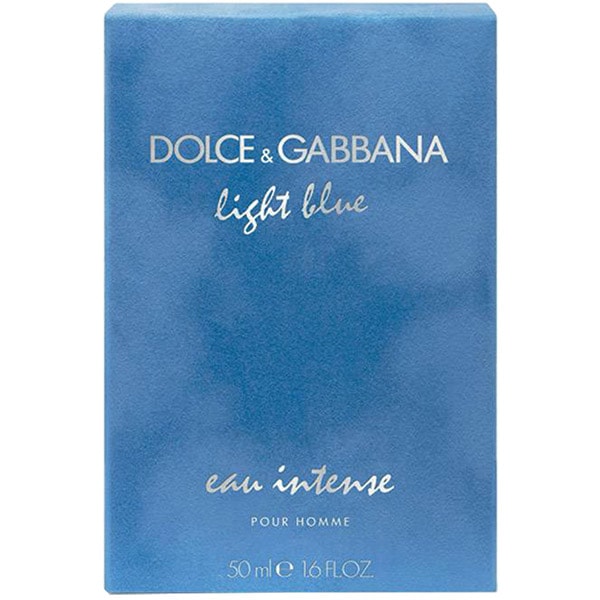 Apa de parfum DOLCE & GABBANA Light Blue pour Homme Eau Intense, Barbati, 50ml