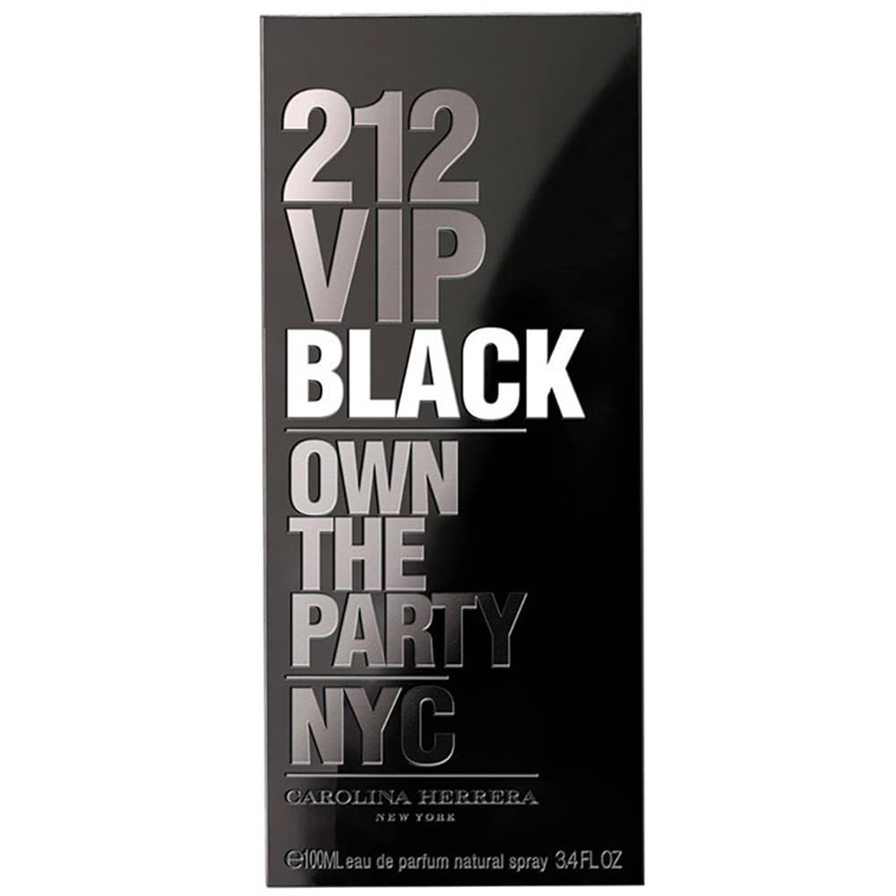Apa de parfum CAROLINA HERRERA 212 VIP Black, Barbati, 100ml