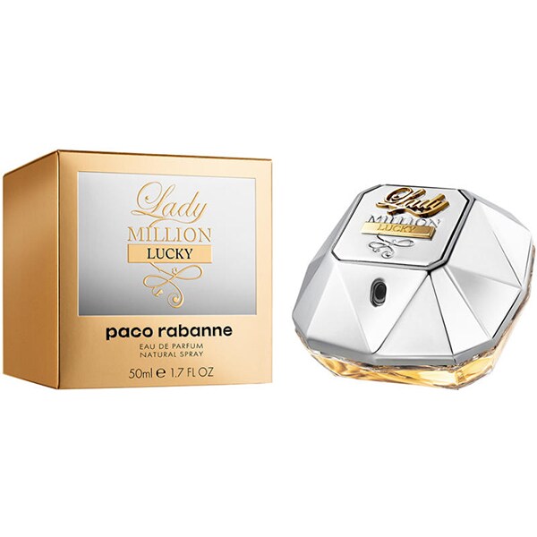 Apa de parfum PACO RABANNE Lady Million Lucky, Femei, 80ml