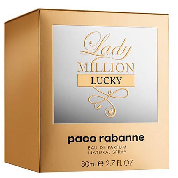 Apa de parfum PACO RABANNE Lady Million Lucky, Femei, 80ml