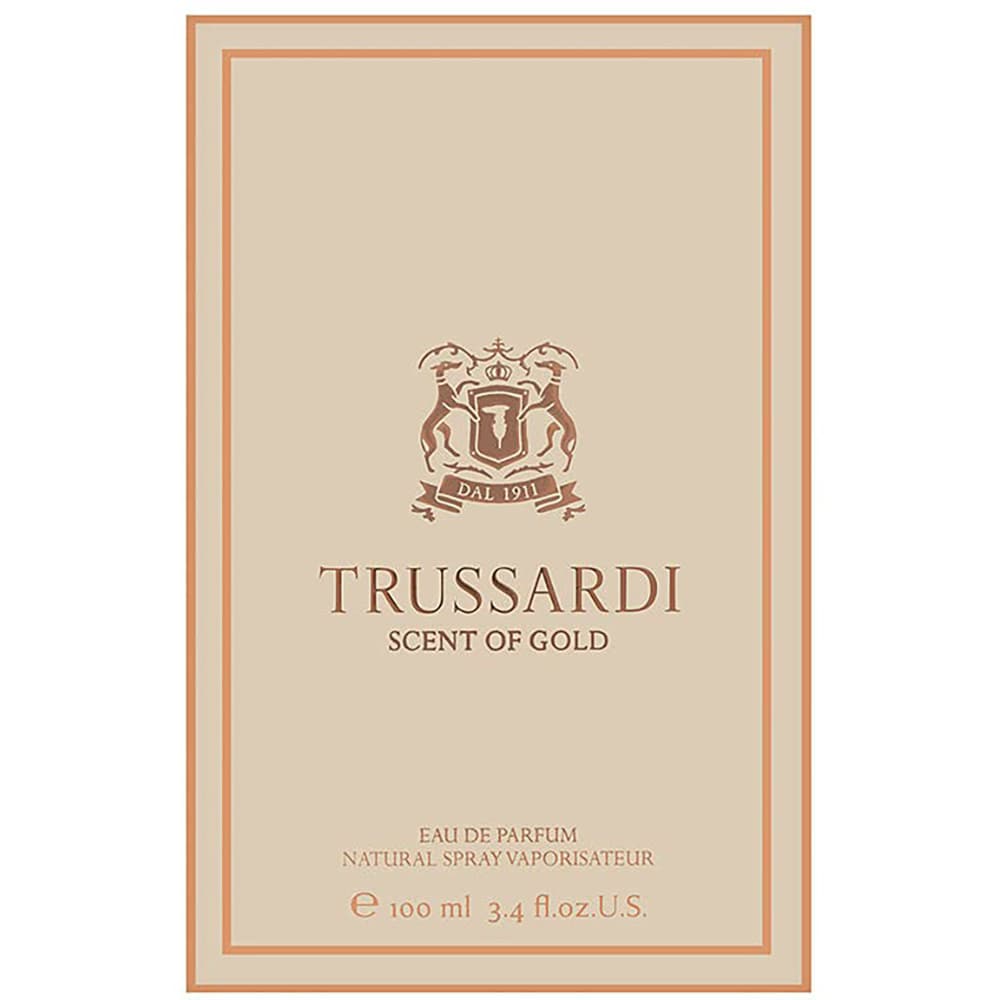 Apa de parfum TRUSSARDI Scent of Gold, Unisex, 100ml
