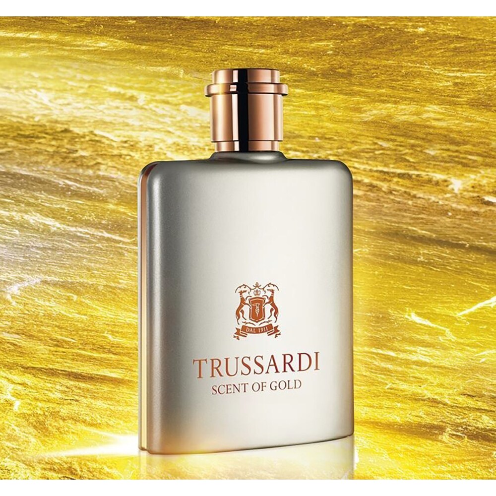 Apa de parfum TRUSSARDI Scent of Gold, Unisex, 100ml