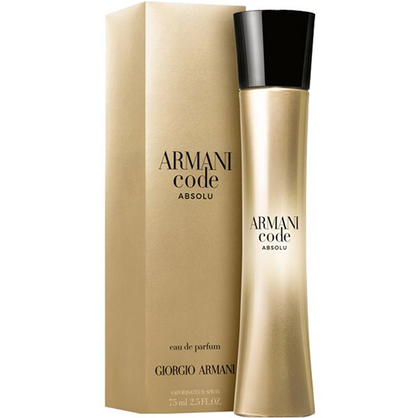 Apa de parfum GIORGIO ARMANI Code Absolu Femme, Femei, 75ml