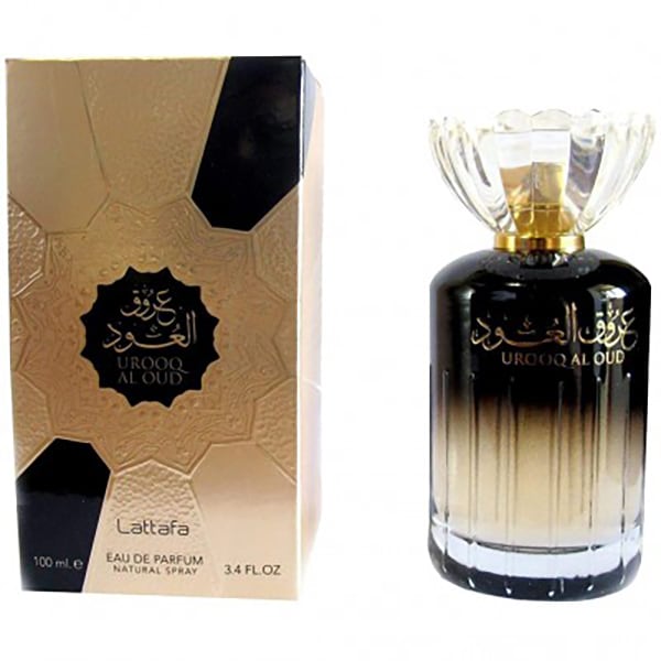 Apa de parfum LATTAFA PERFUMES Urooq Al Oud, Femei, 100ml