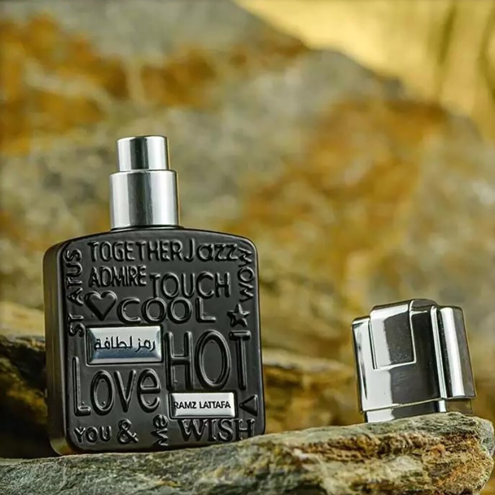 Apa de parfum LATTAFA Ramz Silver Edition, Barbati, 100ml