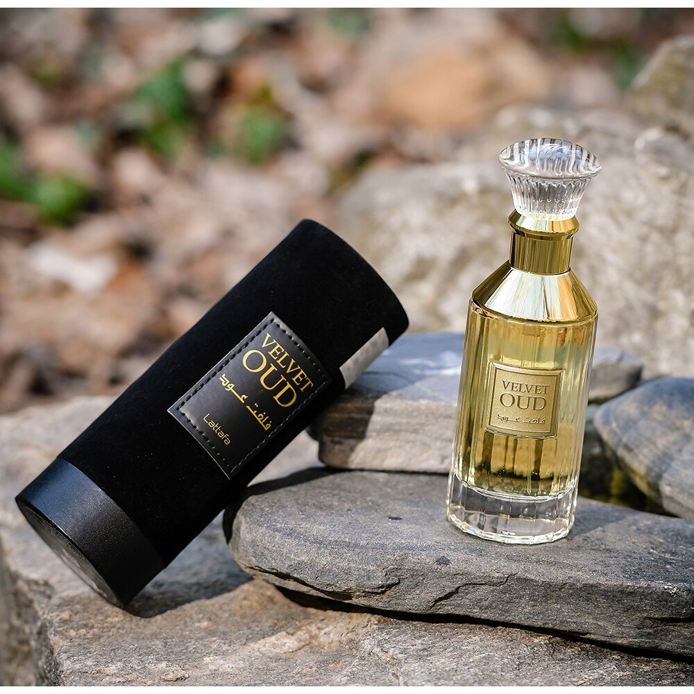 Apa de parfum LATTAFA PERFUMES Velvet Oud, Unisex, 100ml