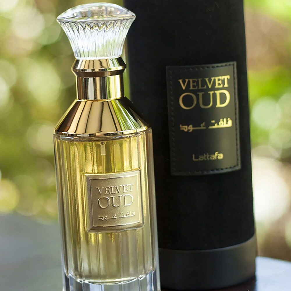 Apa de parfum LATTAFA PERFUMES Velvet Oud, Unisex, 100ml