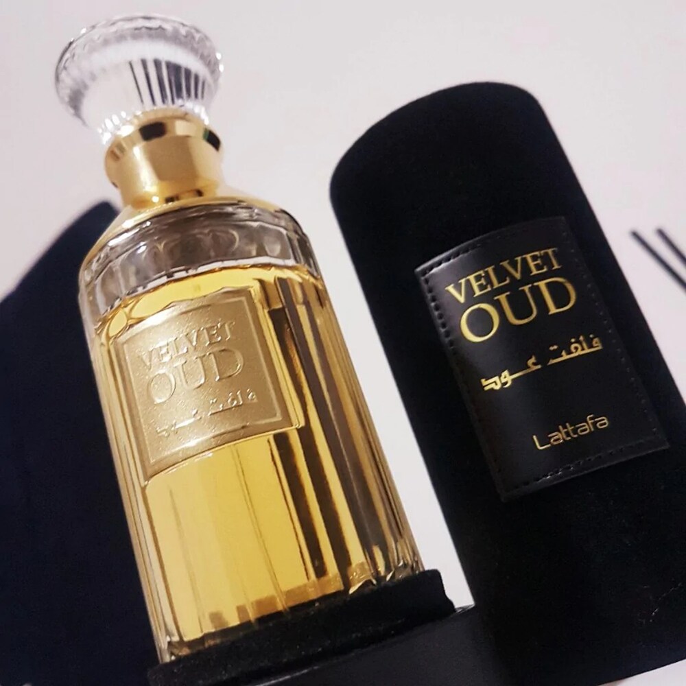 Apa de parfum LATTAFA PERFUMES Velvet Oud, Unisex, 100ml