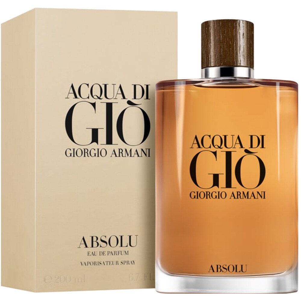 Apa de parfum GIORGIO ARMANI Acqua di Gio Absolu, Barbati, 200ml