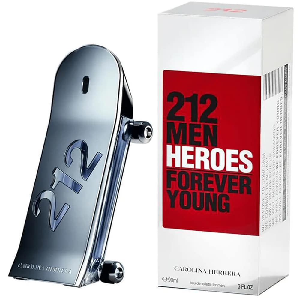 Apa de toaleta CAROLINA HERRERA 212 Heroes, Barbati, 90ml