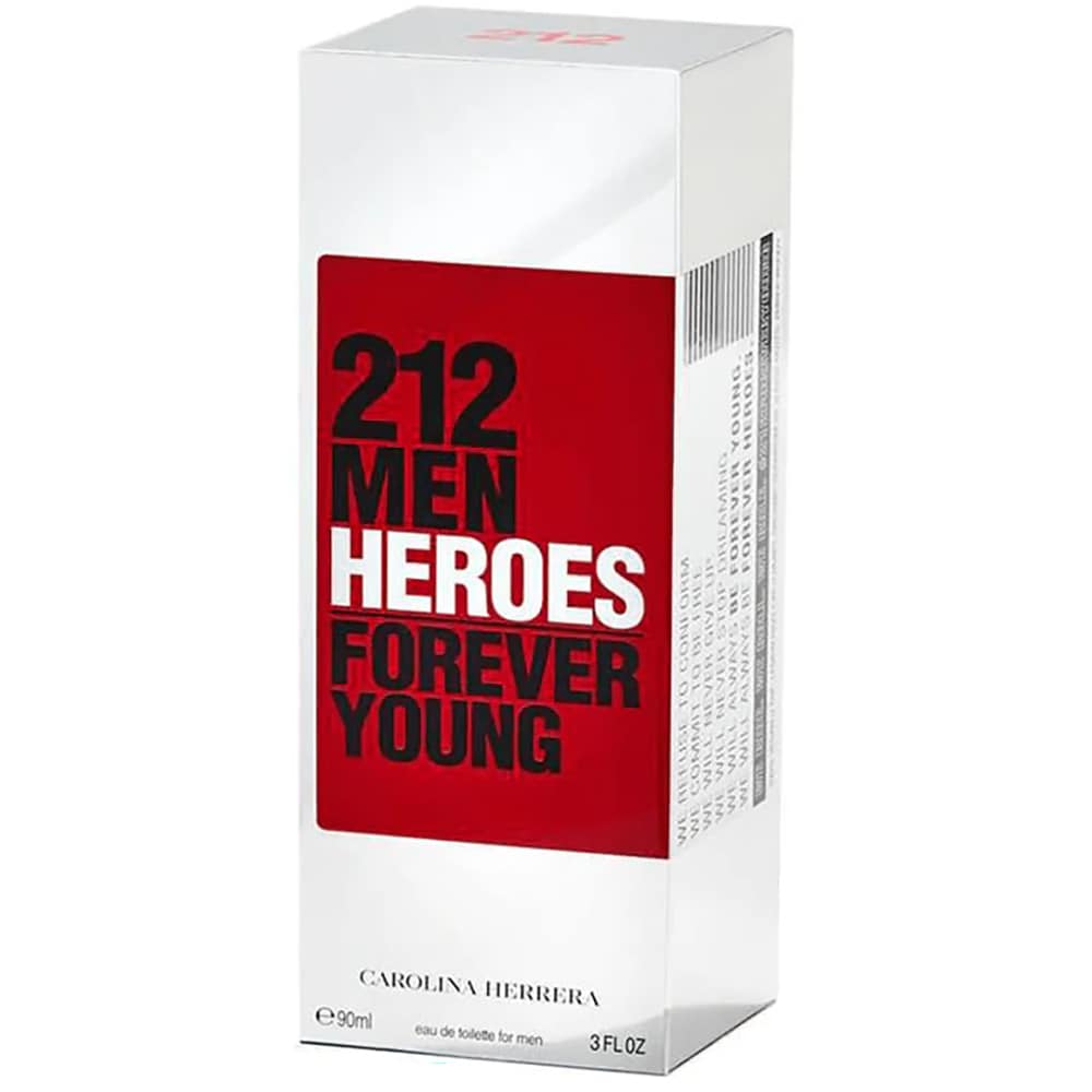 Apa de toaleta CAROLINA HERRERA 212 Heroes, Barbati, 90ml