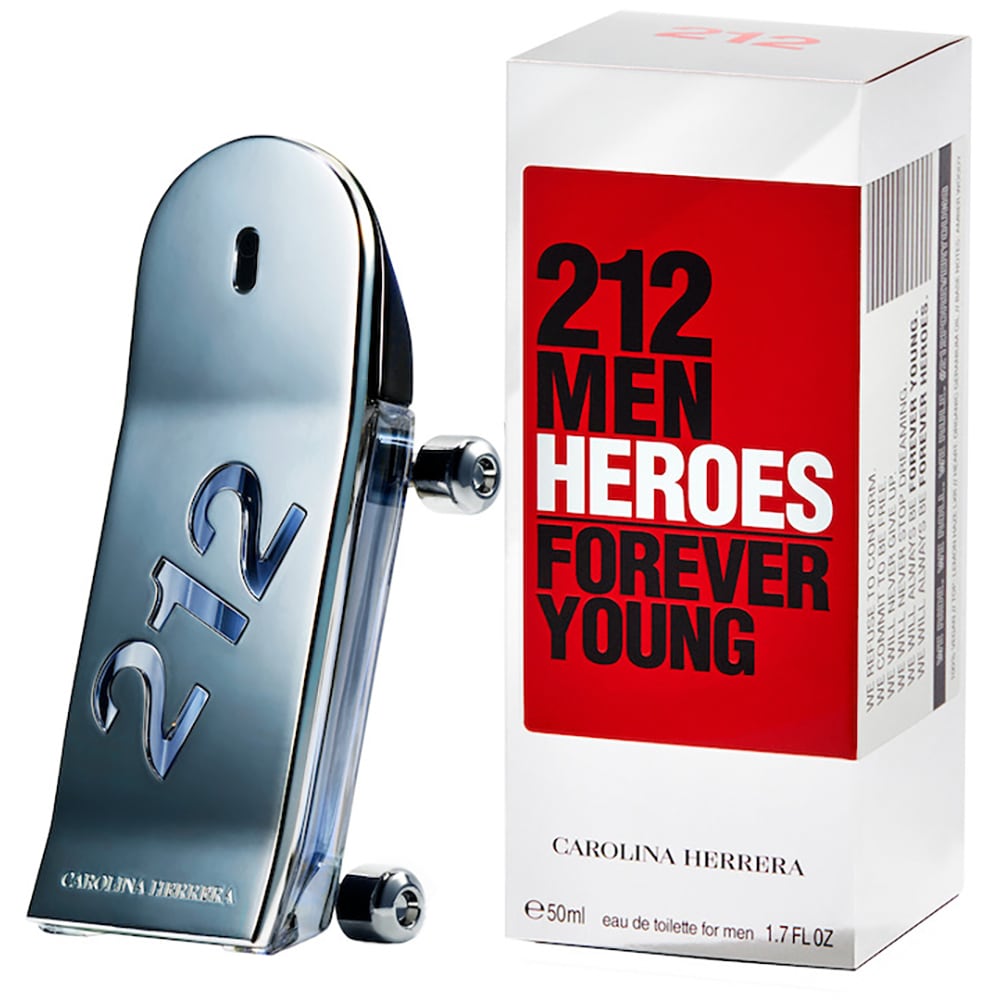 Apa de toaleta CAROLINA HERRERA 212 Heroes, Barbati, 50ml