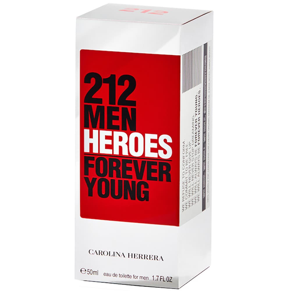 Apa de toaleta CAROLINA HERRERA 212 Heroes, Barbati, 50ml