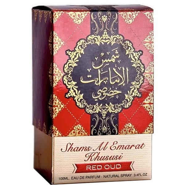 Apa de parfum ARD AL ZAAFARAN Shams al Emarat Khususi Red Oud, Femei, 100ml