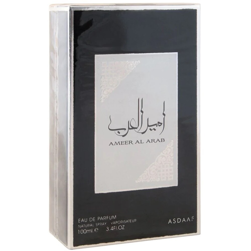 Apa de parfum ASDAAF Ameer al Arab Black, Barbati, 100ml