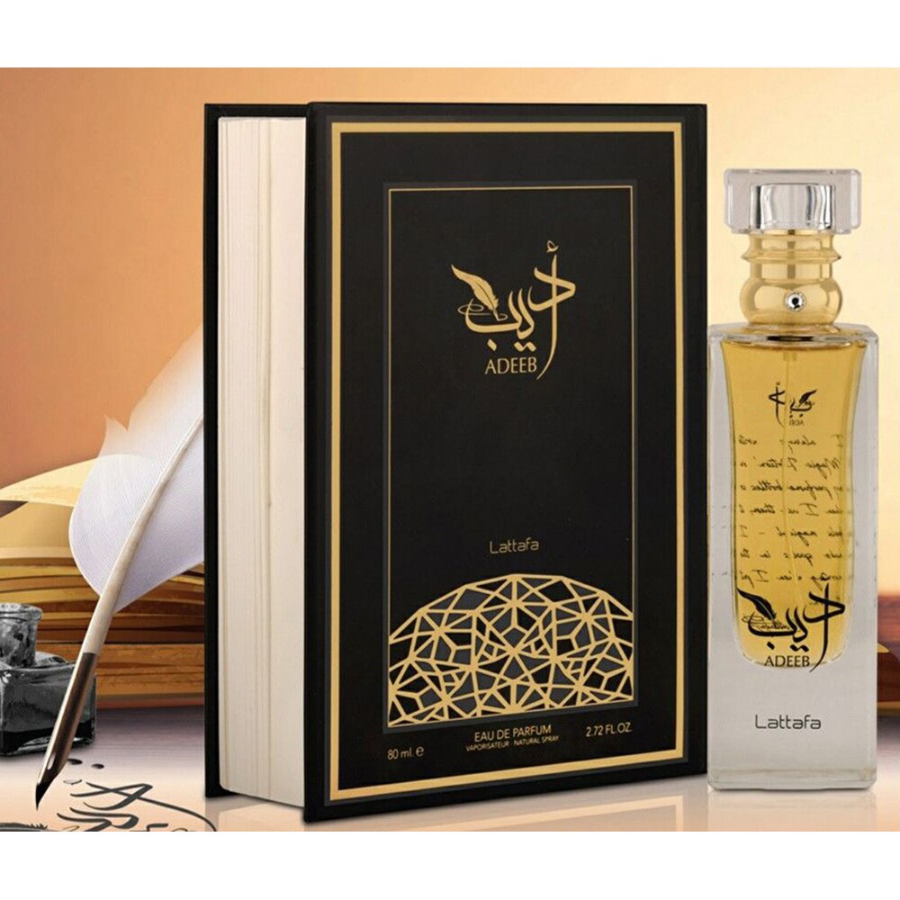Apa de parfum LATTAFA PERFUMES Adeeb, Unisex, 80ml