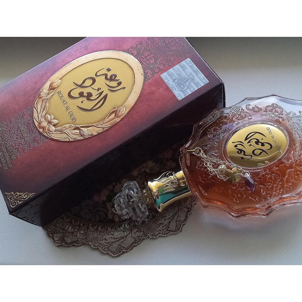 Apa de parfum LATTAFA PERFUMES Rouat al Oud, Barbati, 100ml