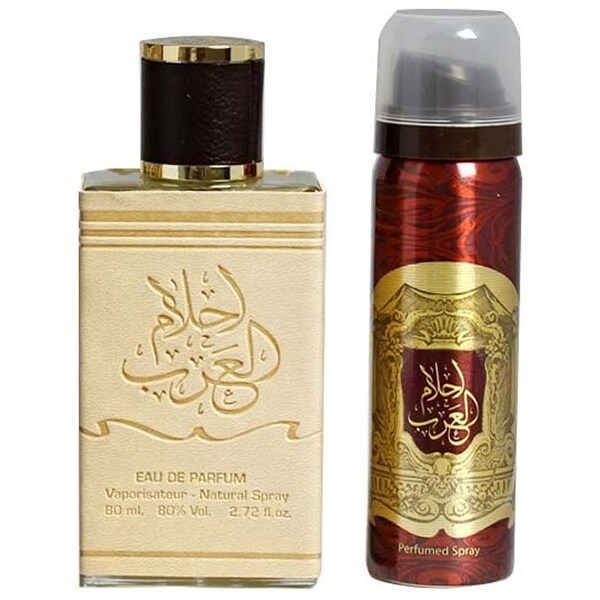 Set cadou ARD AL ZAAFARAN Ahlam al Arab: Apa de parfum, 80ml + Deodorant spray 50ml