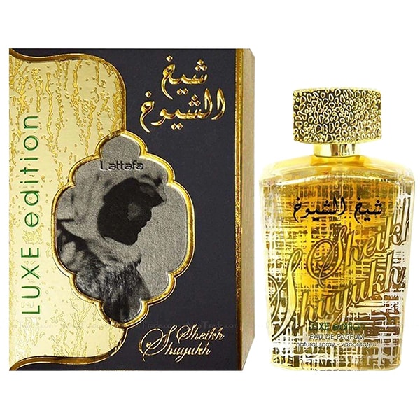 Apa de parfum LATTAFA PERFUMES Sheikh Al Shuyukh Luxe Edition, Unisex, 100ml