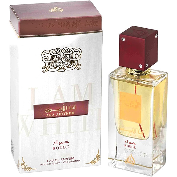 Apa de parfum LATTAFA PERFUMES Ana Abiyedh Rouge, Femei, 60ml