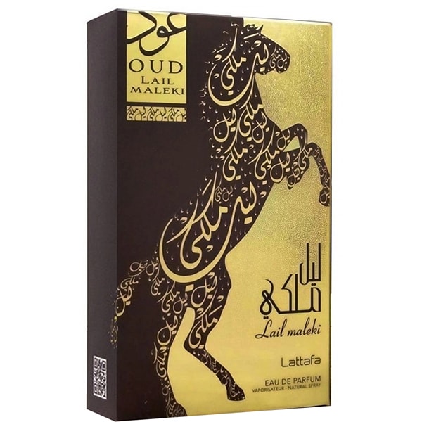 Apa de parfum LATTAFA PERFUMES Oud Lail Maleki, Unisex, 100ml
