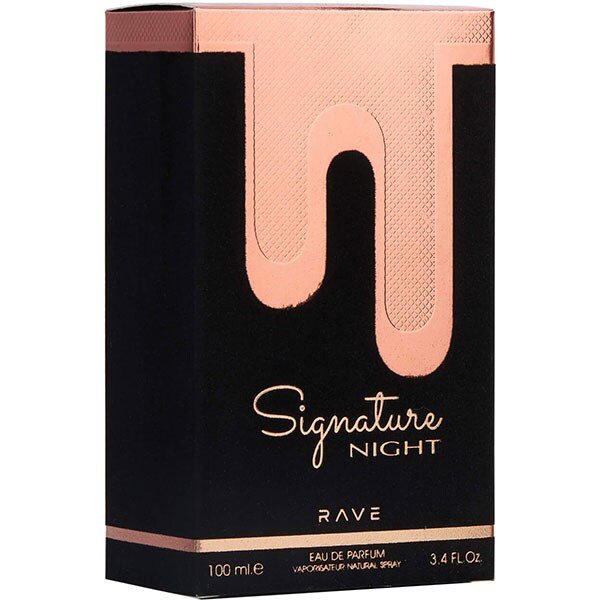 Apa de parfum RAVE Signature Night, Femei, 100ml