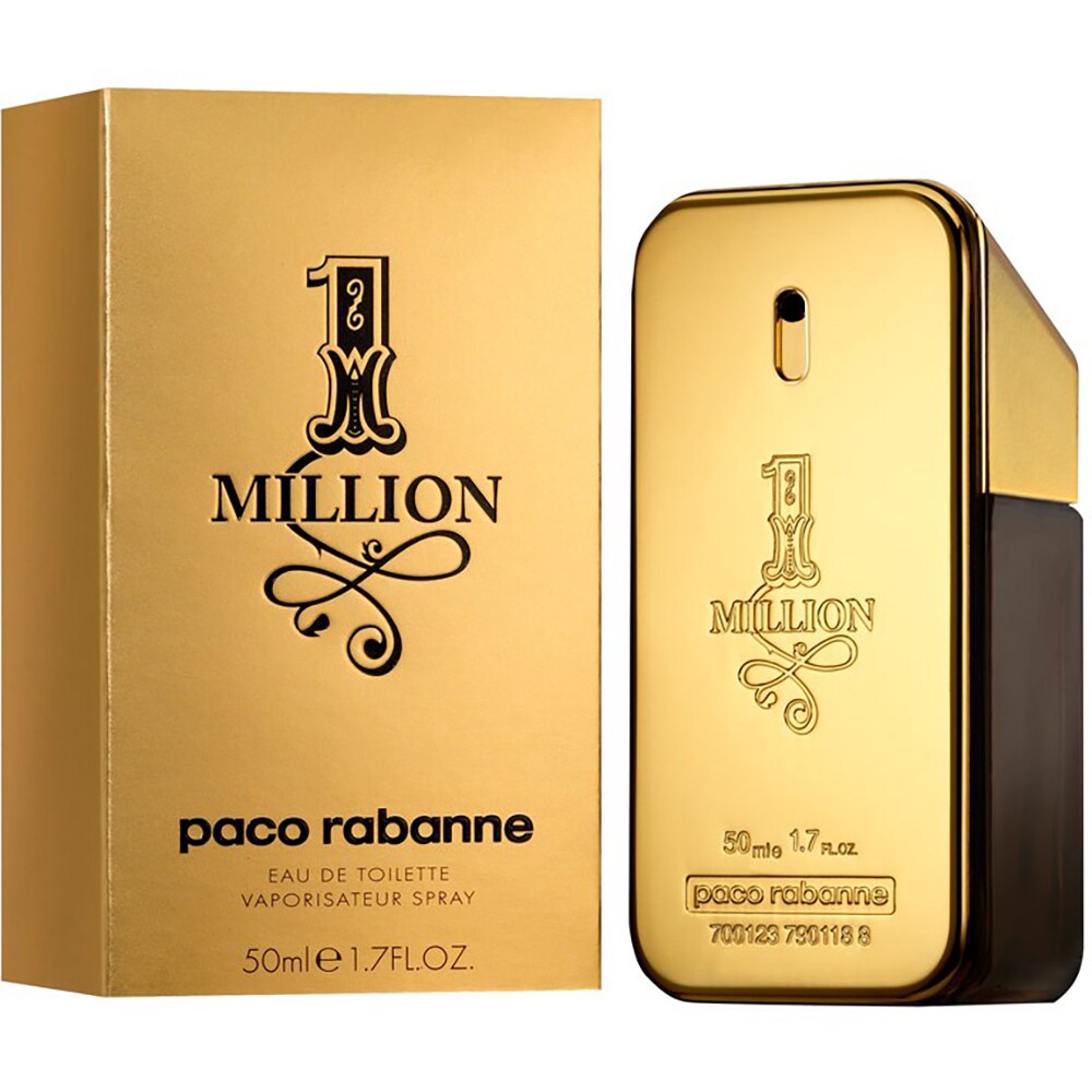 Apa de toaleta PACO RABANNE 1 Million, Barbati, 50ml