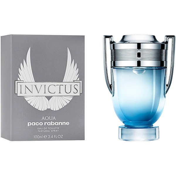 Apa de toaleta PACO RABANNE Invictus Aqua 2018, Barbati, 100ml