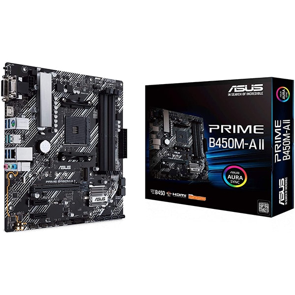Placa de baza ASUS PRIME B450M-A II, Socket AMD AM4, mATX