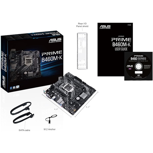 Placa de baza ASUS PRIME B460M-K, Socket 1200, mATX