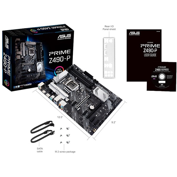 Placa de baza ASUS PRIME Z490-P, Socket 1200, ATX