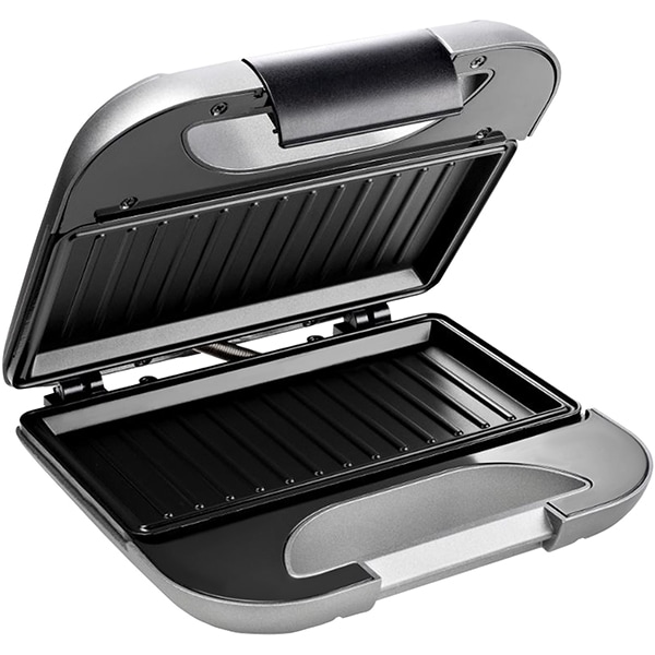 Sandwich maker PRINCESS 112700301001, 750W, argintiu-negru