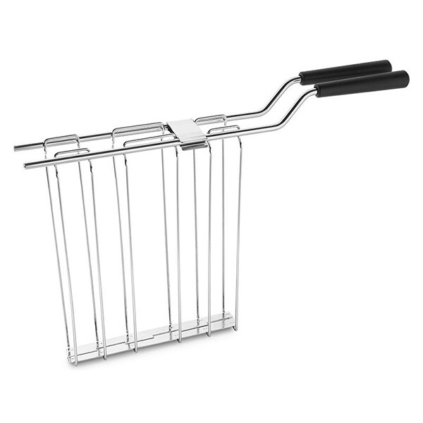 Prajitor de paine KITCHENAID Artisan 5KMT2204EBK, 2 felii, 1250W, negru mat-argintiu