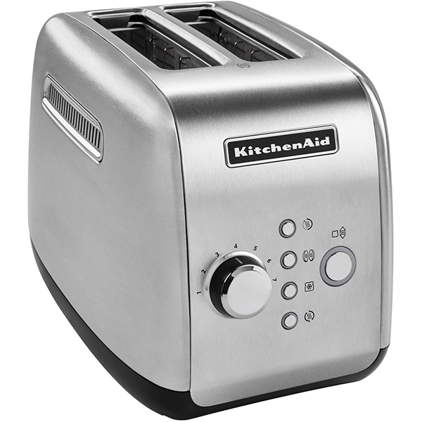 Prajitor de paine KITCHENAID 5KMT221ESX, 2 felii, 1100W, argintiu