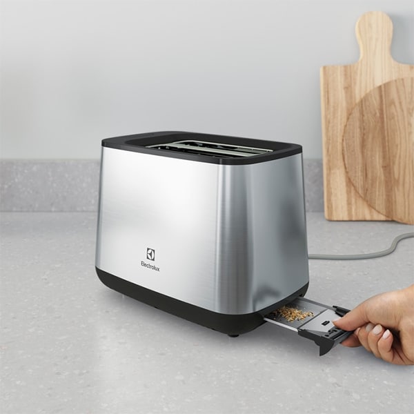 Prajitor de paine ELECTROLUX Create 3 E3T1-3ST, 2 felii, 800W, argintiu-negru