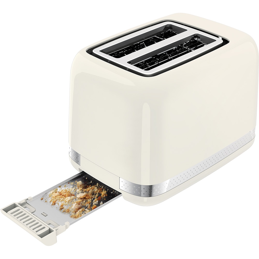 Prajitor de paine MOULINEX Soleil LT300A30, 2 felii, alb