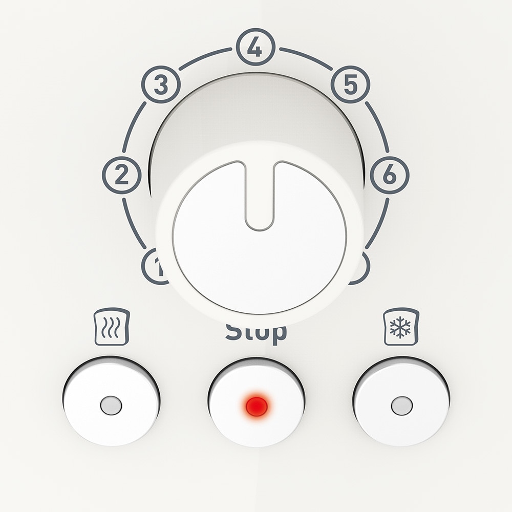 Prajitor de paine MOULINEX Soleil LT300A30, 2 felii, alb