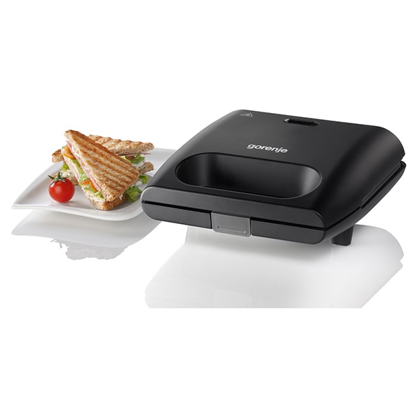 Sandwich maker GORENJE SM701GCB, 700W, negru 
