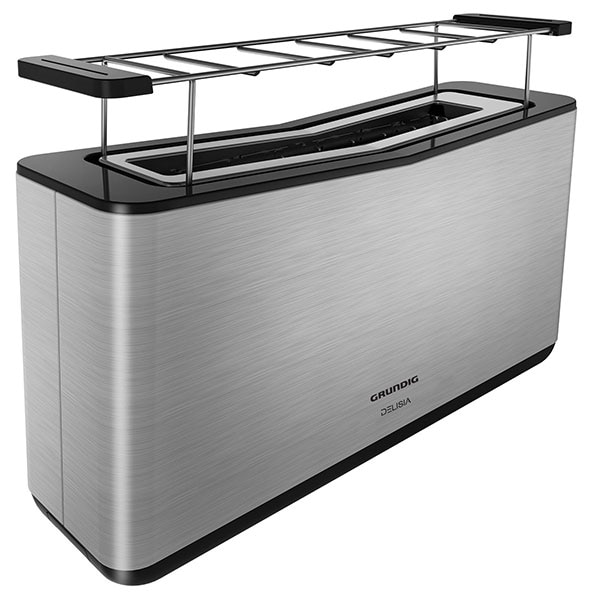 Prajitor de paine GRUNDIG Delisia TA8680, 2 felii, 900W, argintiu-negru 