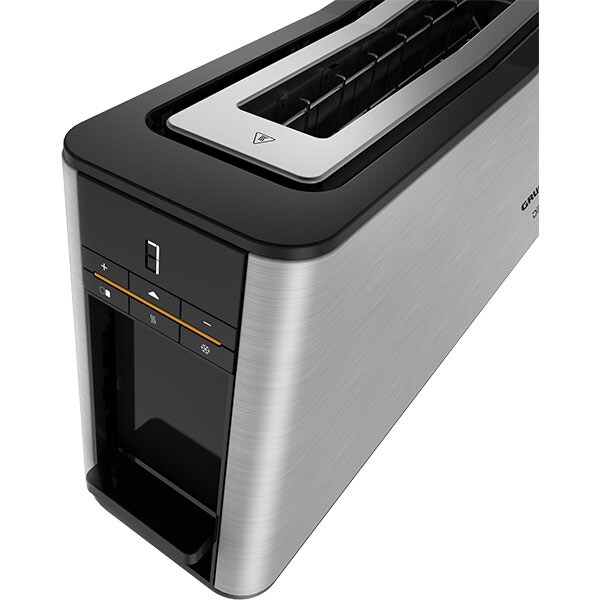 Prajitor de paine GRUNDIG Delisia TA8680, 2 felii, 900W, argintiu-negru 