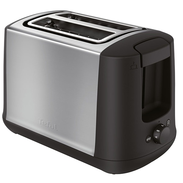 Prajitor de paine TEFAL Confidence TT340830, 2 felii, 850W, argintiu-negru