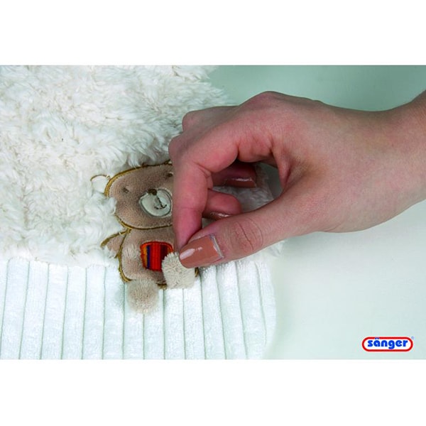 Perna termica SANGER Ursulet SANG16659, bej-maro