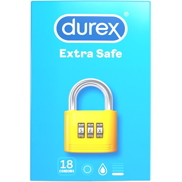 Prezervative DUREX Extra Safe, 18buc